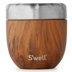 S'well Teakwood Eats 21.5 Oz Food Bowl