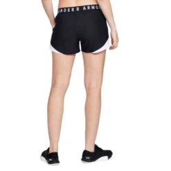 Under Armour Women's Black/White Play Up Shorts 3.0 -Best Clothing Shop 1344552 002 HTB