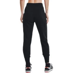 Under Armour Women's Black Rival Fleece Joggers -Best Clothing Shop 1356416 001 HTB