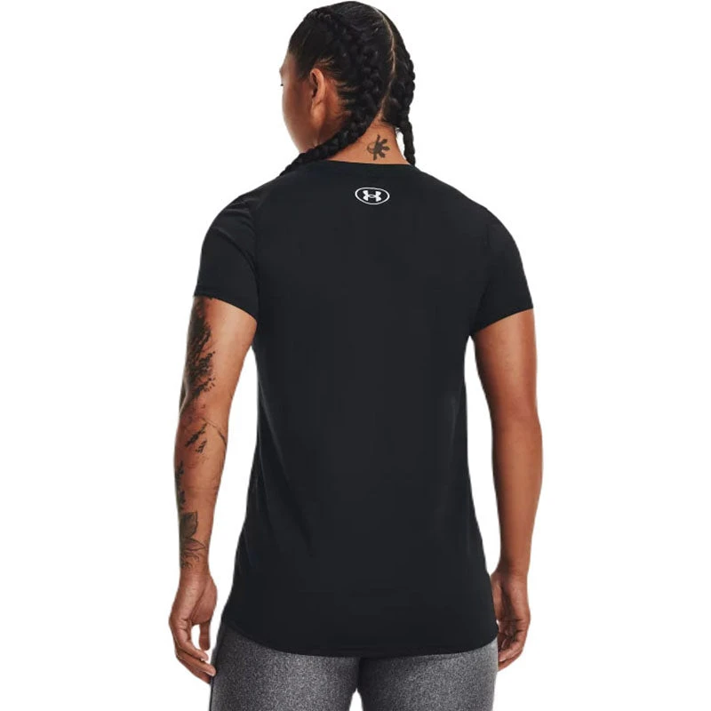 Under Armour Women's Black Team Tech Tee 4 Under Armour Women's Black Team Tech Tee - Image 4