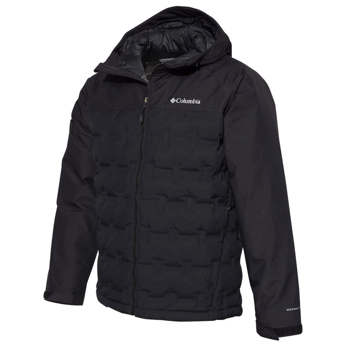 Columbia Men's Black Grand Trek Hooded Down Jacket 3 Columbia Men's Black Grand Trek Hooded Down Jacket - Image 3