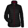 Spyder Women's Black/Red Supreme Puffer Jacket