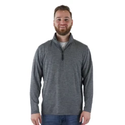 Zusa 3 Day Men's Medium Grey Heather Brisk Quarter Zip -Best Clothing Shop 2022 03 08 22.58.48 530e8b8e 2aca 430b b9c1 b73129997592