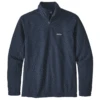 Patagonia Men's New Navy Micro D Fleece 1/4-Zip