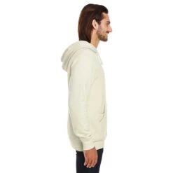 Threadfast Unisex Cream Triblend French Terry Hoodie -Best Clothing Shop 321H Cream HTS
