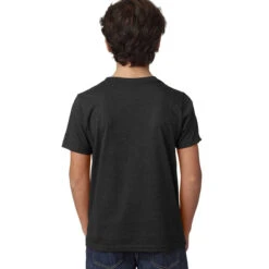 Next Level Boy's Black CVC Crew Tee -Best Clothing Shop 3312 Black HTB