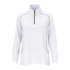 Vansport Women's White Performance Pullover