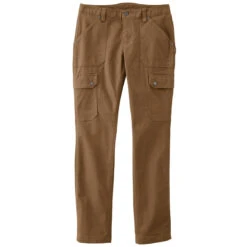 Duluth Women's Dark Camel Flex Fire Hose Slim Leg Cargo Pant