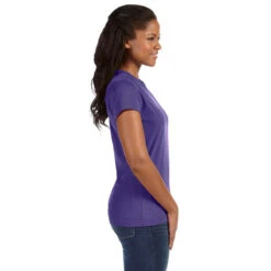 LAT Women's Vintage Purple Fine Jersey T-Shirt -Best Clothing Shop 3505 Vintage Purple HTS