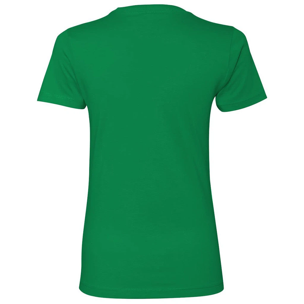 Next Level Women's Kelly Green Boyfriend Tee 2 Next Level Women's Kelly Green Boyfriend Tee - Image 2