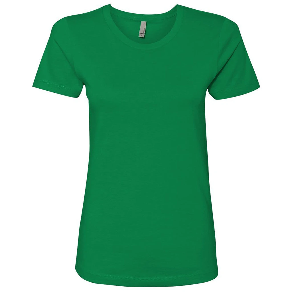 Next Level Women's Kelly Green Boyfriend Tee 1 Next Level Women's Kelly Green Boyfriend Tee