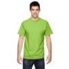 Fruit Of The Loom Men's Neon Green 5 Oz. HD Cotton T-Shirt