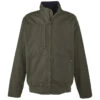 Dri Duck Men's Olive Force Canvas Bomber Jacket