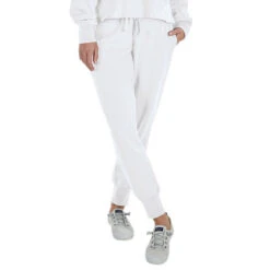 Charles River Women's White Clifton Distressed Joggers -Best Clothing Shop 5255 White HTF