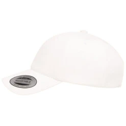 Yupoong White Classic Dad Cap -Best Clothing Shop 6245EC White 3