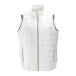Vantage Women's White Apex Compressible Quilted Vest