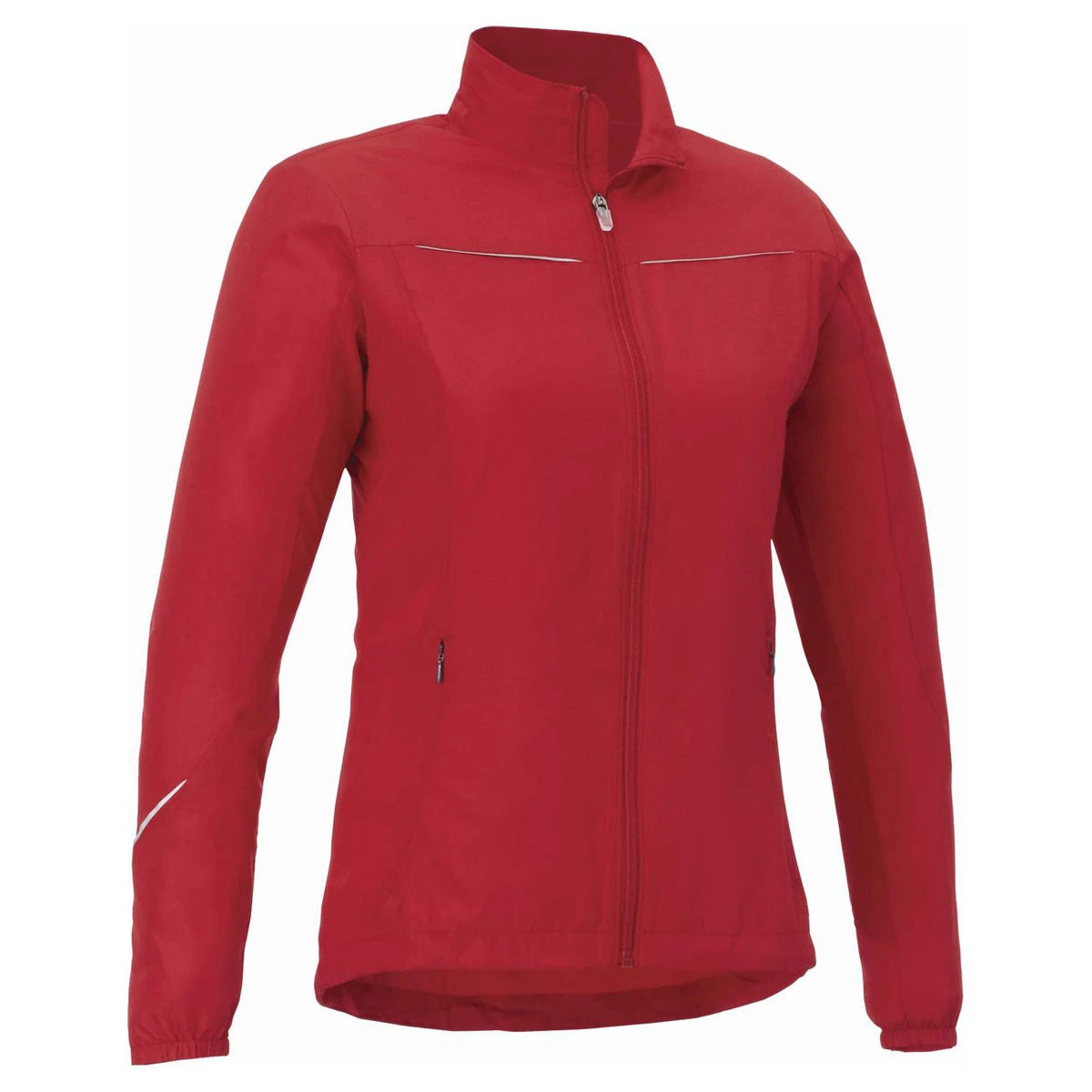 Landway Women's Red Full Zip Vapor Windbreaker 1 Landway Women's Red Full Zip Vapor Windbreaker
