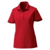 Extreme Women's Classic Red Eperformance Shield Snag Protection Short-Sleeve Polo