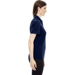 North End Women's Night Performance Pique Polo -Best Clothing Shop 78632 Night Model Side