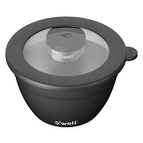 S'well Onyx 64oz Salad Bowl Kit 1 S'well Onyx 64oz Salad Bowl Kit