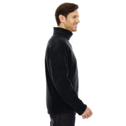 Core 365 Men's Black Tall Journey Fleece Jacket -Best Clothing Shop 88190T Black HTS 0ed74911 8ffc 405a 9a77 73387d663016