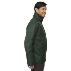 Core 365 Men's Forest Green Region 3-in-1 Jacket With Fleece Liner -Best Clothing Shop 88205 Forest Green HTS a27d5386 9418 4914 b209 8e8fa6b7584f