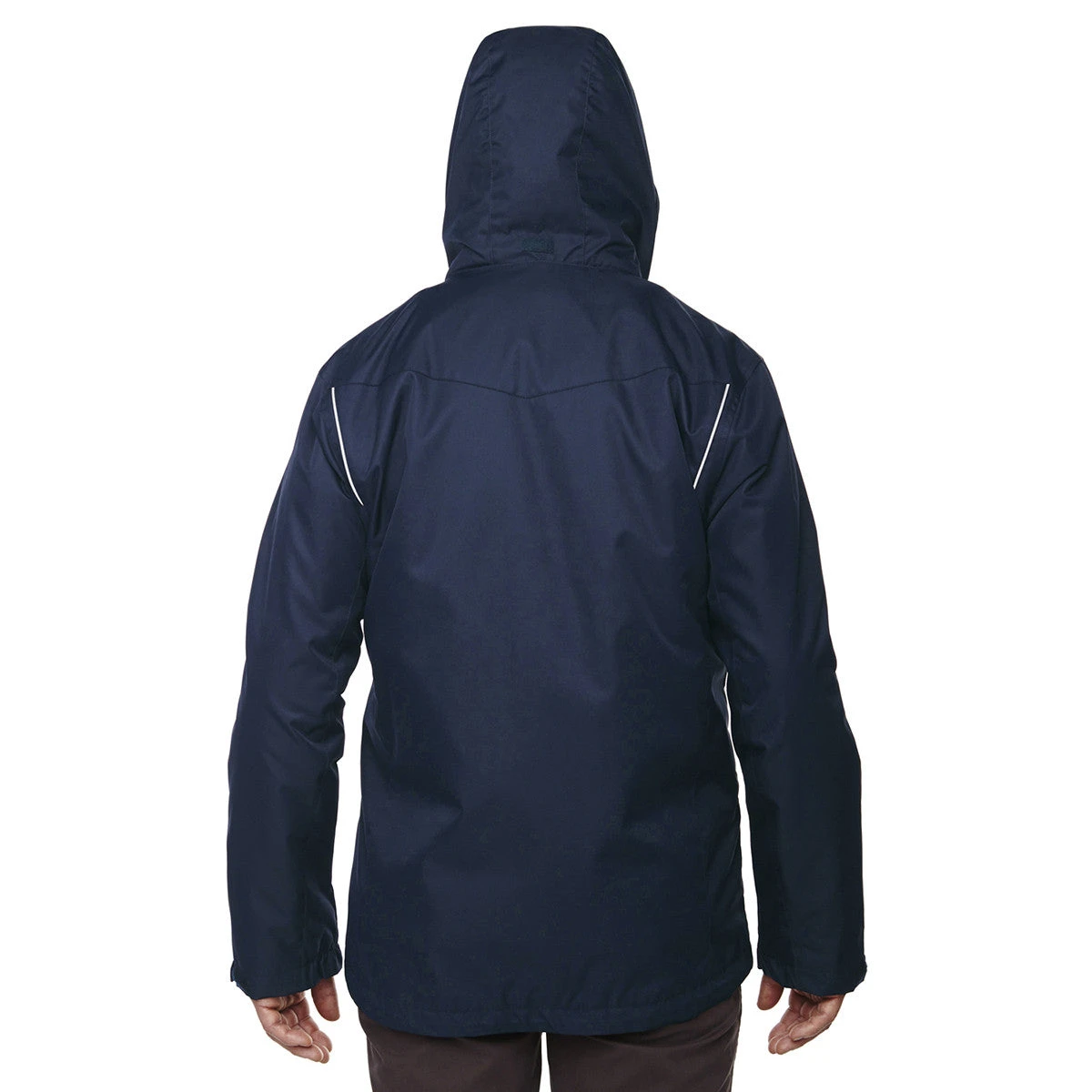 Core 365 Men's Classic Navy Tall Region 3-in-1 Jacket With Fleece Liner 2 Core 365 Men's Classic Navy Tall Region 3-in-1 Jacket With Fleece Liner - Image 2