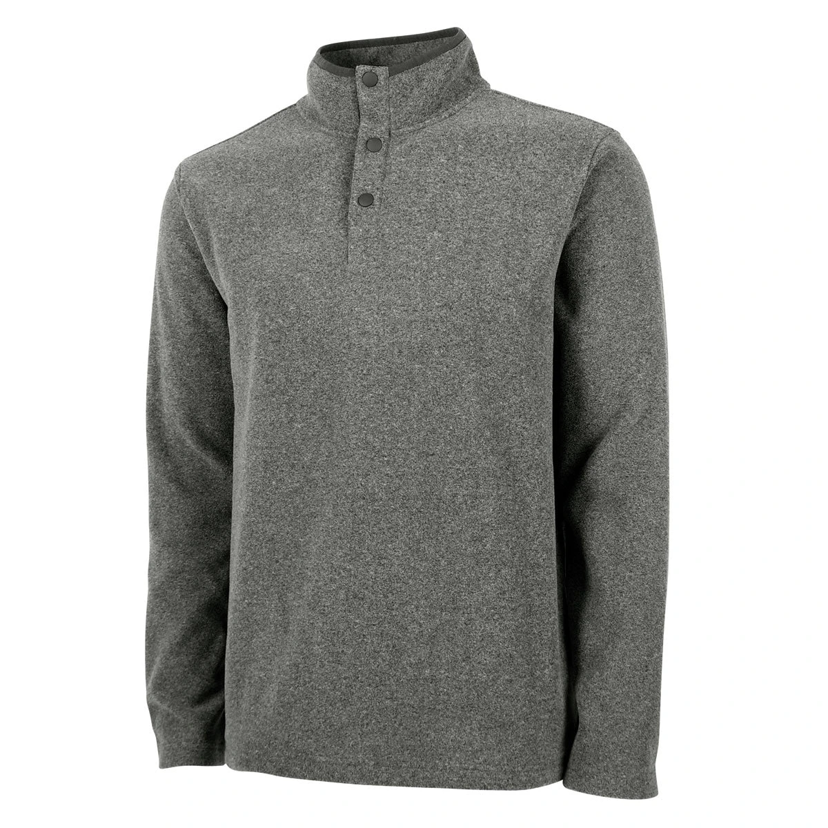 Charles River Men's Steel Heather Bayview Fleece 1 Charles River Men's Steel Heather Bayview Fleece