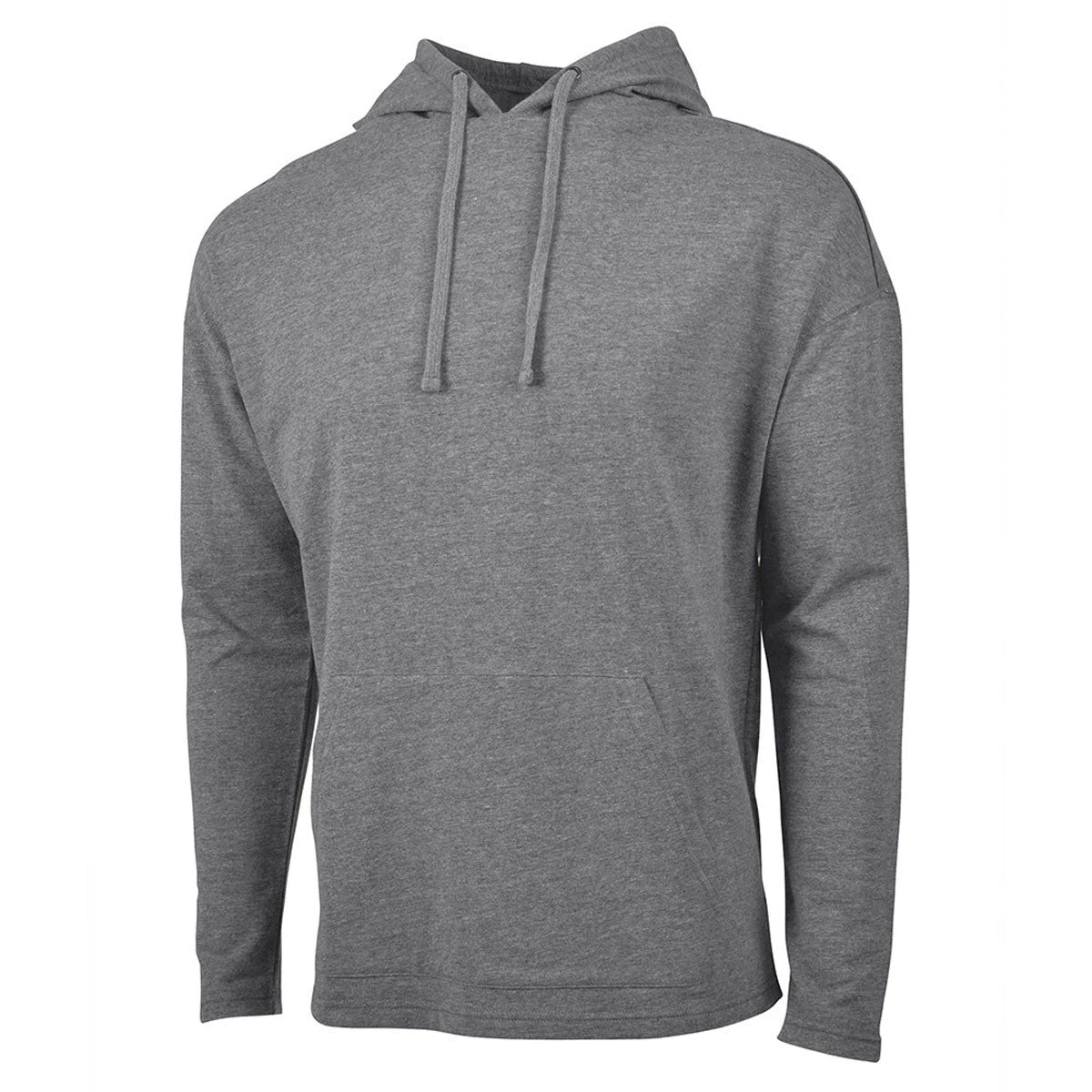 Charles River Men's Pewter Heather Harbor Hoodie 1 Charles River Men's Pewter Heather Harbor Hoodie