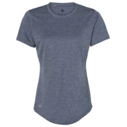 Adidas Women's Collegiate Navy Heather Sport T-Shirt