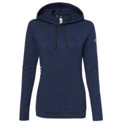 Adidas Women's Collegiate Navy Lightweight Hooded Sweatshirt
