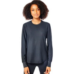 Addison Bay Women's Black Palmetto Long Sleeve