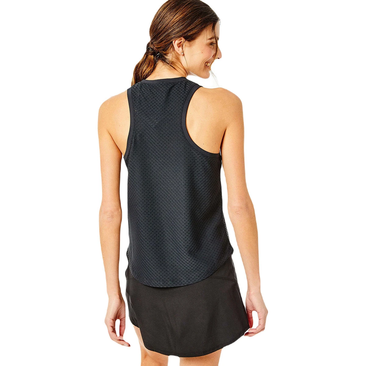 Addison Bay Women's Black The Everyday Tank 2 Addison Bay Women's Black The Everyday Tank - Image 2
