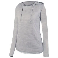 Augusta Sportswear Women's Silver Shadow Tonal Heather Hoodie