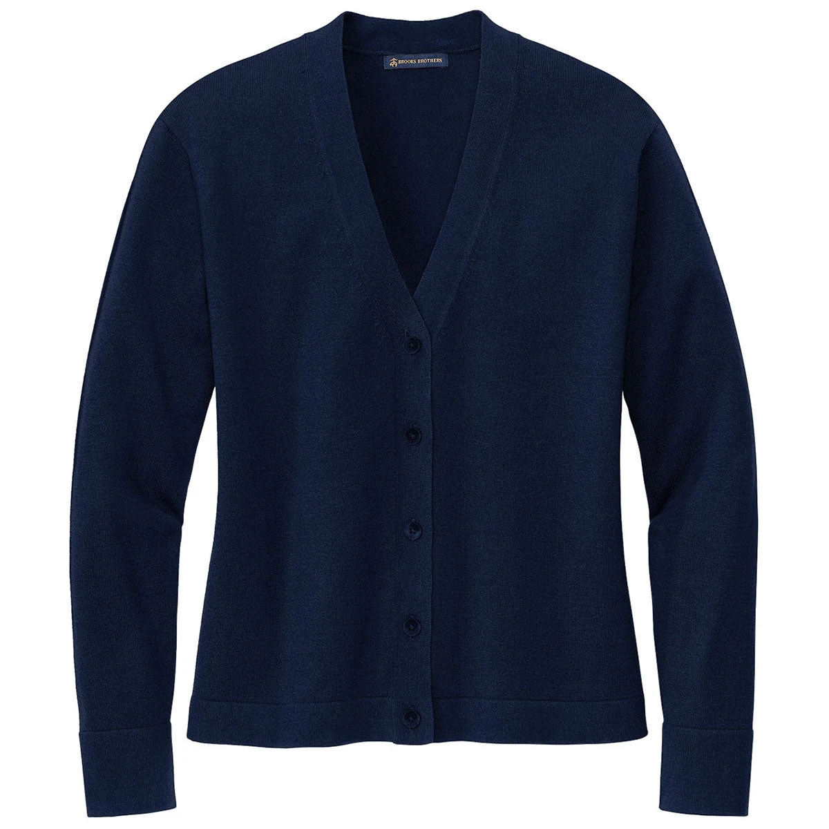 Brooks Brothers Women's Navy Blazer Cotton Stretch Cardigan Sweater 1 Brooks Brothers Women's Navy Blazer Cotton Stretch Cardigan Sweater