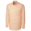 Cutter & Buck Men's College Gold Tall Long Sleeve Epic Easy Care Tattersall Shirt
