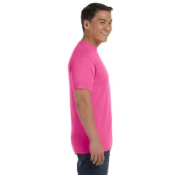 Comfort Colors Men's Neon Pink 6.1 Oz. T-Shirt -Best Clothing Shop C1717 Neon Pink HTS
