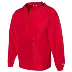 Champion Men's Scarlet Packable Jacket -Best Clothing Shop CO200 Scarlet S