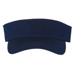 Champion Navy Washed Cotton Visor -Best Clothing Shop CS4002 Navy 3