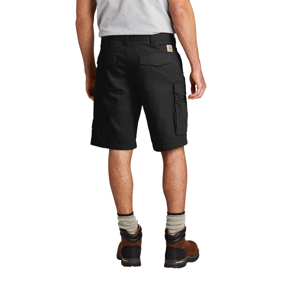 Carhartt Men's Black Rugged Flex Rigby Cargo Short 4 Carhartt Men's Black Rugged Flex Rigby Cargo Short - Image 4