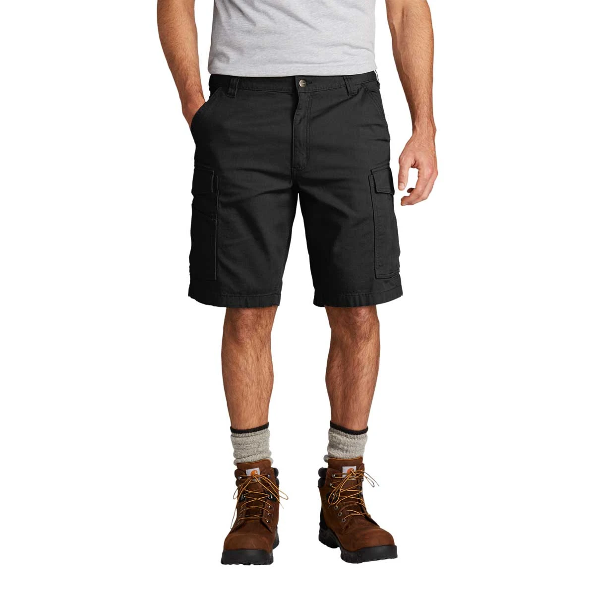 Carhartt Men's Black Rugged Flex Rigby Cargo Short 3 Carhartt Men's Black Rugged Flex Rigby Cargo Short - Image 3