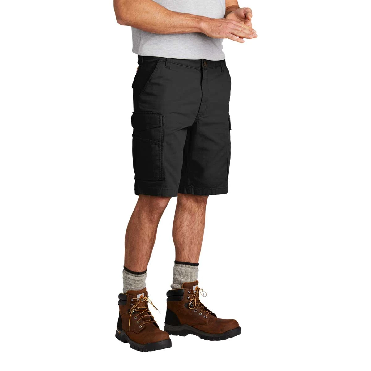Carhartt Men's Black Rugged Flex Rigby Cargo Short 5 Carhartt Men's Black Rugged Flex Rigby Cargo Short - Image 5