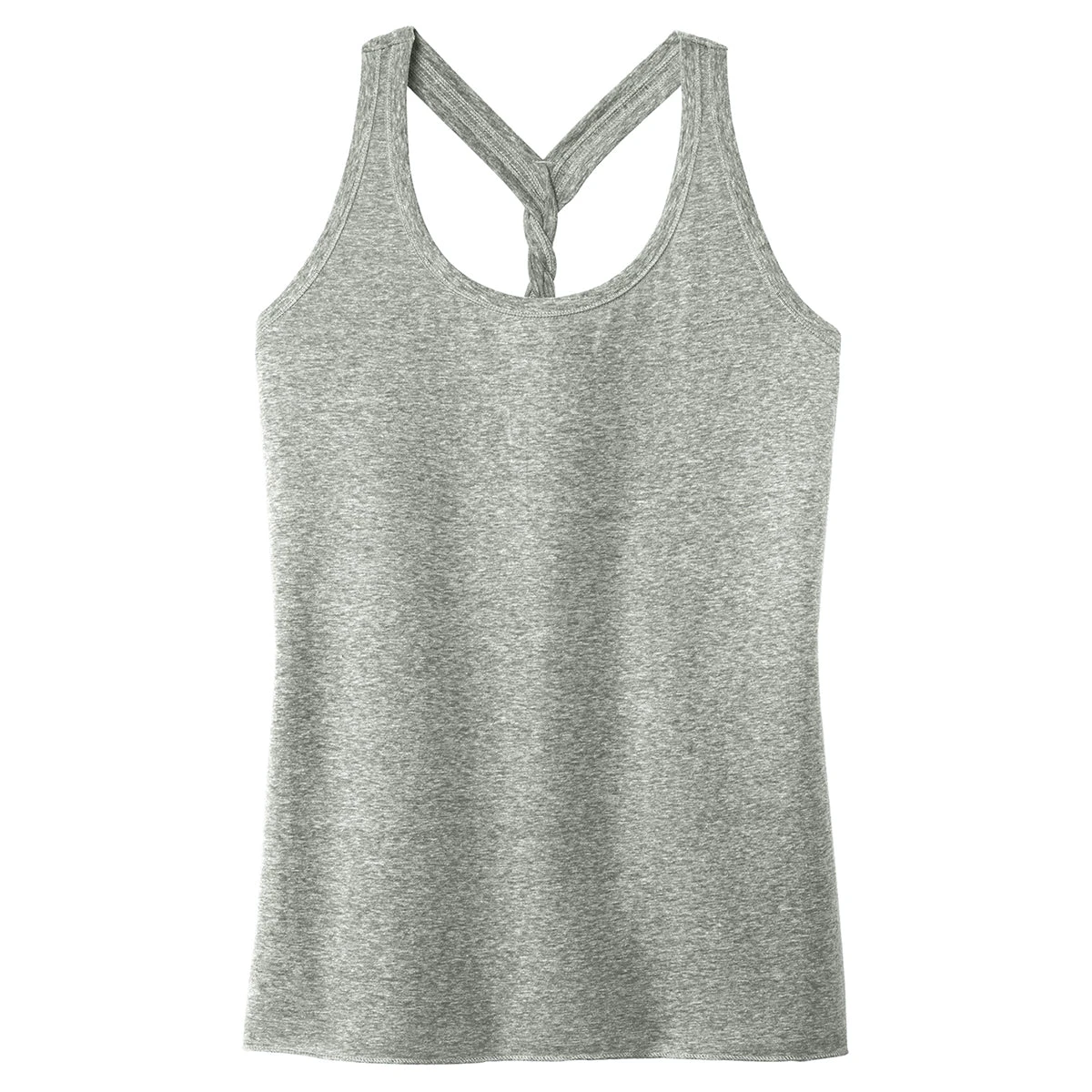 District Women's Grey Astro Cosmic Twist Back Tank 1 District Women's Grey Astro Cosmic Twist Back Tank