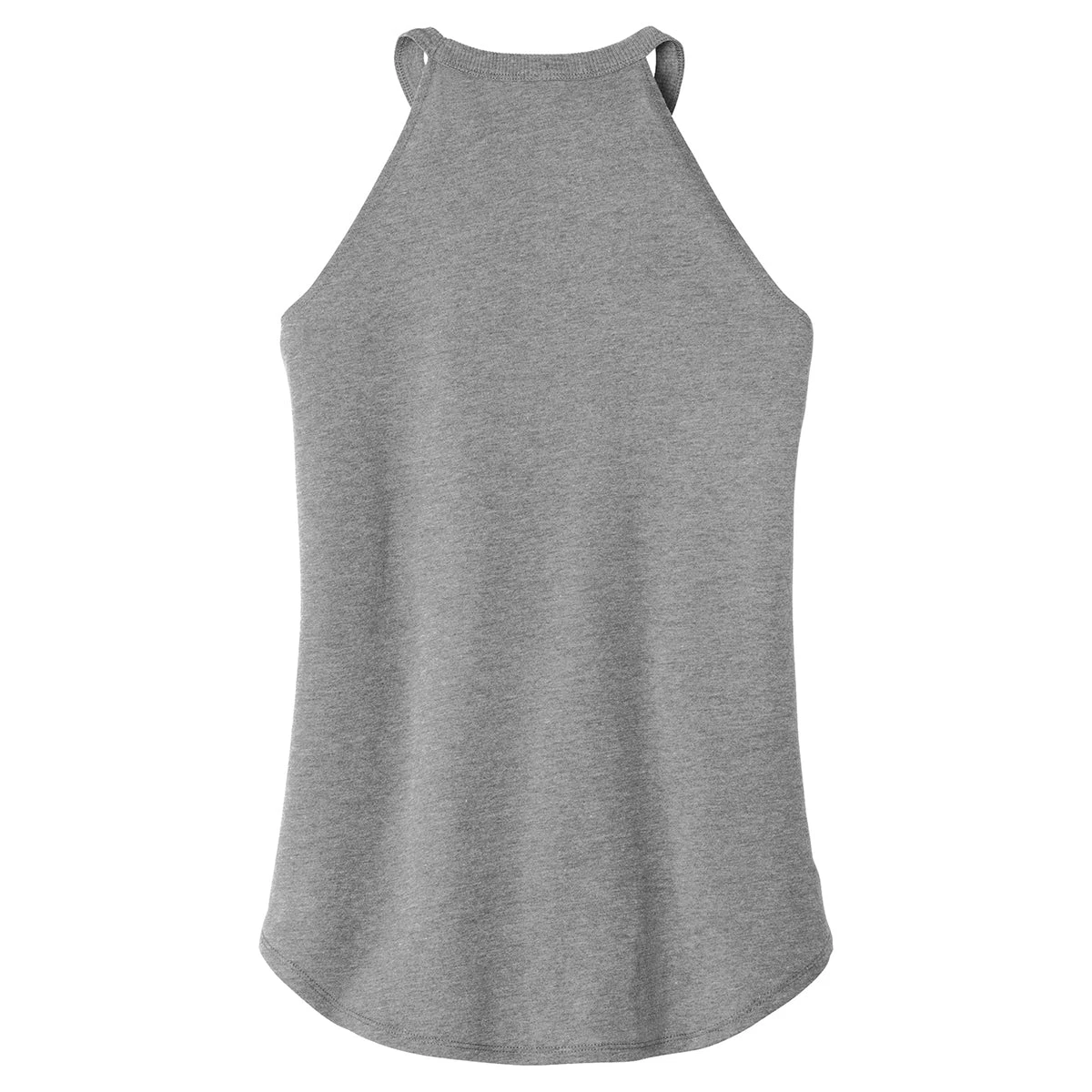 District Women's Grey Frost Perfect Tri Rocker Tank 2 District Women's Grey Frost Perfect Tri Rocker Tank - Image 2