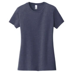 District Women's Heathered Navy Very Important Tee
