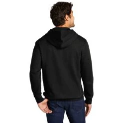 District Men's Black V.I.T. Fleece Hoodie -Best Clothing Shop DT6100 Black HTB
