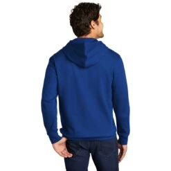 District Men's Deep Royal V.I.T. Fleece Hoodie -Best Clothing Shop DT6100 Deep Royal HTB