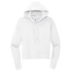 District Women's White V.I.T Fleece Hoodie
