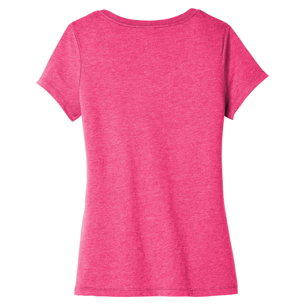 District Women's Fuchsia Frost Very Important Tee V-Neck 2 District Women's Fuchsia Frost Very Important Tee V-Neck - Image 2