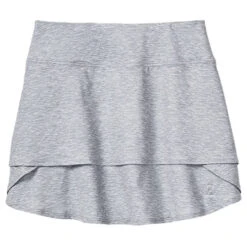 FootJoy Women's Heather Grey Layered Knit Skort